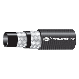 Gates® 85984 - MegaTech™ 3/4" x 50' Synthetic Rubber Black High Temperature Oil-Air Return Hose