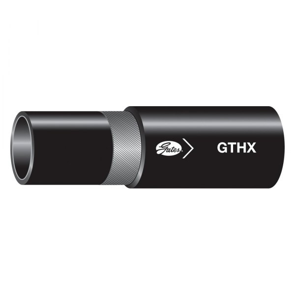 Gates® - GTH™ 3/8" x 50' Nitrile Black High Temperature 1-Fiber Braid Hose