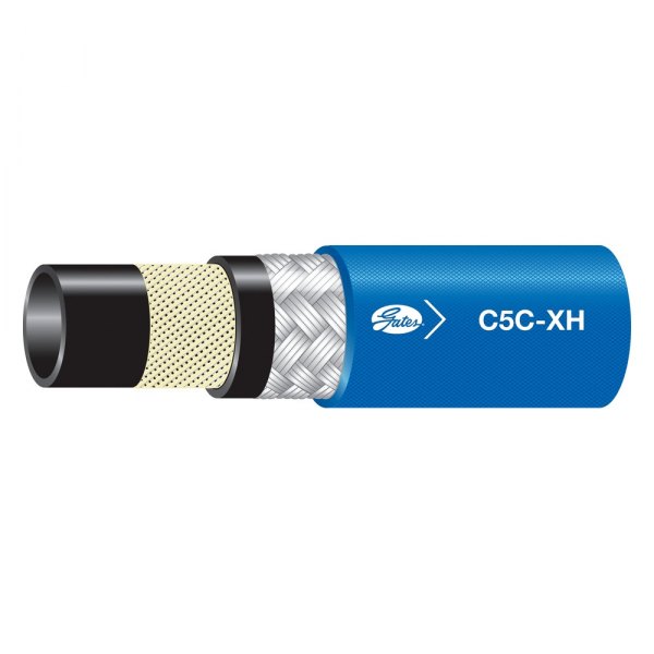 Gates® - C5C-XH™ XTREME™ 1/4" x 50' Synthetic Polymer Blue High Temperature Heat Hose