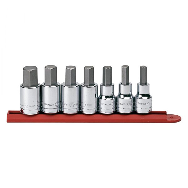GearWrench® - 1/2" Drive SAE Hex Bit Socket Set 7 Pieces