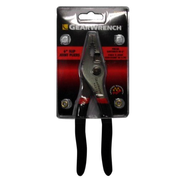 GearWrench® - 6" Dipped Handle Thin Nose Slip Joint Pliers