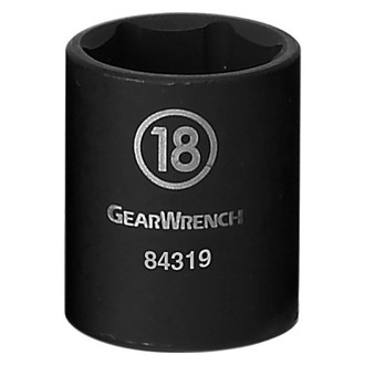 GearWrench® - 3/8" Drive Metric 6-Point Standard Impact Socket