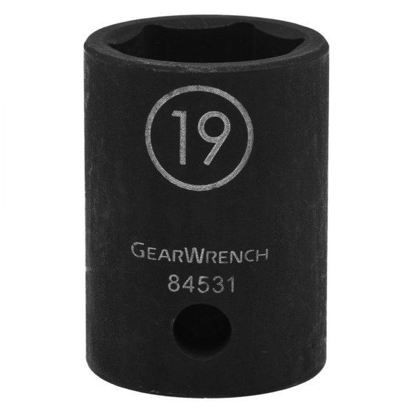 GearWrench® - 1/2" Drive Metric 6-Point Impact Socket