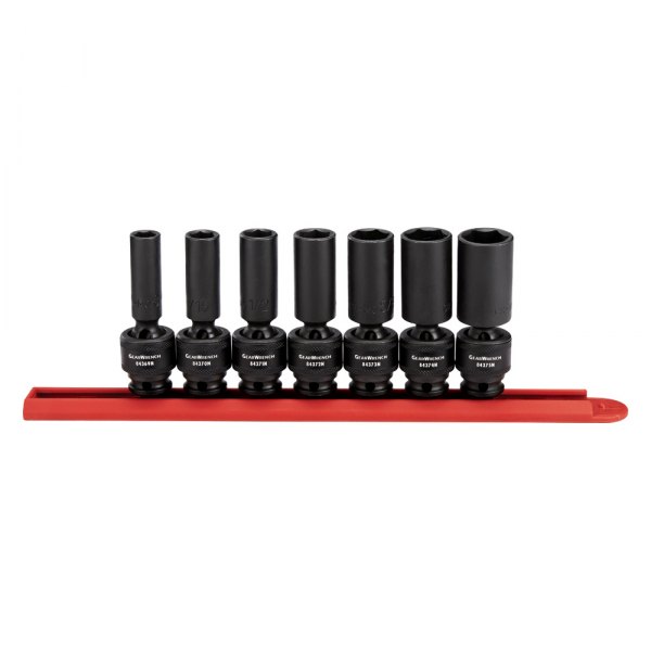 GearWrench® - (7 Pieces) 3/8" Drive SAE 6-Point Impact U-Joint Set