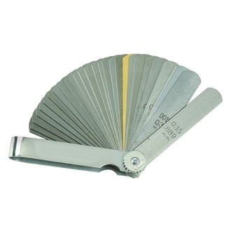 GearWrench® - Deluxe™ 0.0015 to 0.035" SAE and Metric Straight Feeler Gauge Set