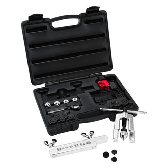 GearWrench® - 3/16" to 1/2" (4 to 10 mm) 45° Double and Bubble Manual Flaring Tool Kit