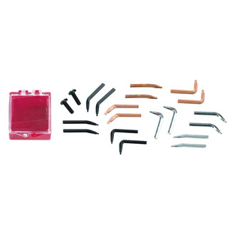 GearWrench® - 18-piece 15°/45°/90° Bent 0.039" to 0.074" Snap Ring Pliers Tip Set