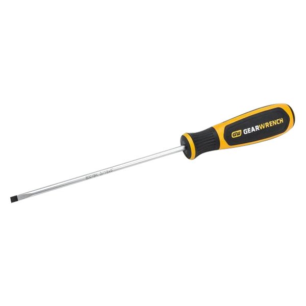 GearWrench® - 3/16" x 6" Multi Material Handle Bolstered Slotted Screwdriver
