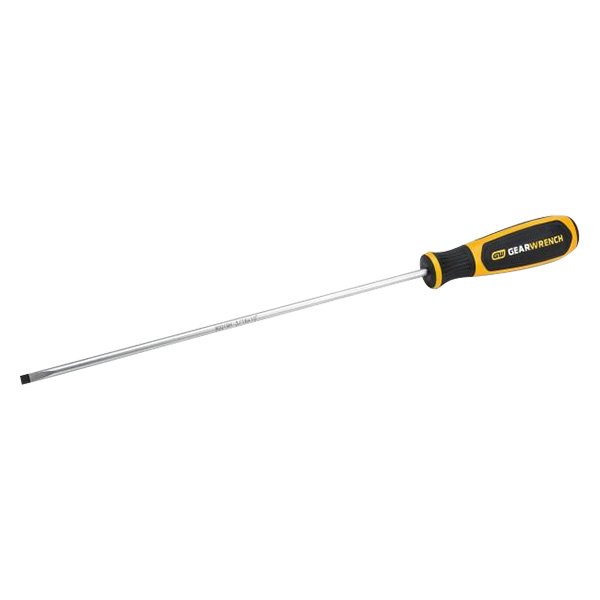 GearWrench® - 3/16" x 10" Multi Material Handle Bolstered Slotted Screwdriver