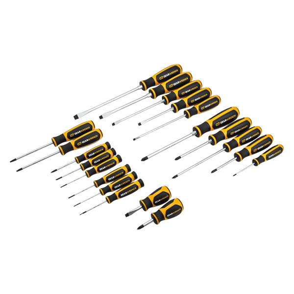 GearWrench® - 20-piece Multi Material Handle Phillips/Torx/Slotted Mixed Screwdriver Set