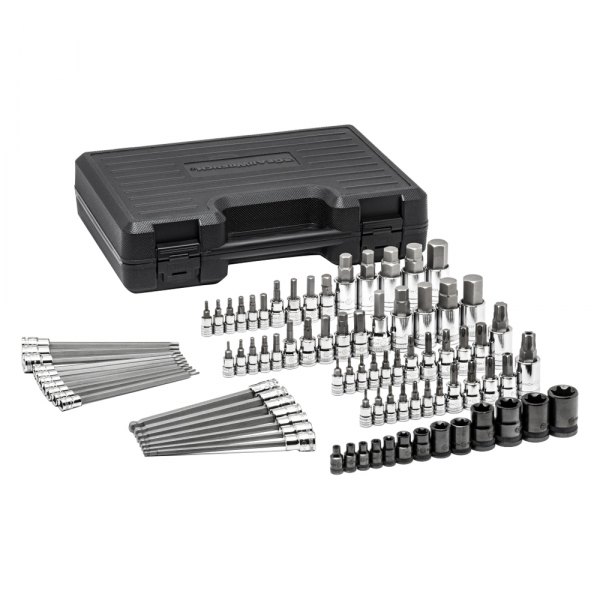 GearWrench® - Mixed Drive Size SAE/Metric Hex Bit Socket Set 84 Pieces