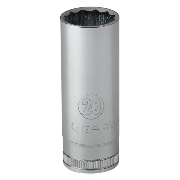 GearWrench® - 1/2" Drive 24 mm 12-Point Metric Deep Socket