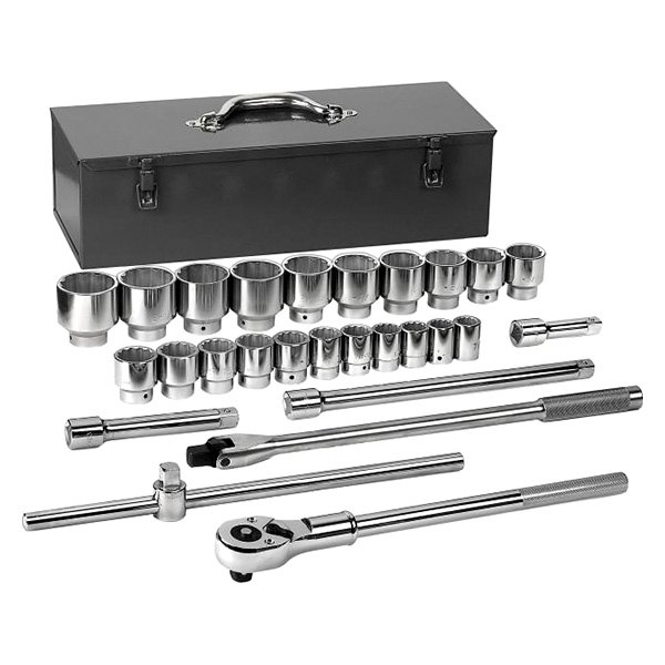 GearWrench® - 3/4" Drive 12-Point SAE Ratchet and Socket Set, 27 Pieces