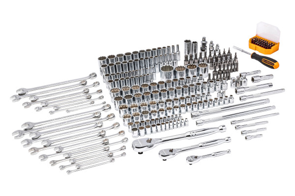 GearWrench® 80972 - 243-piece 12 Point Mechanics Tool Set in 3