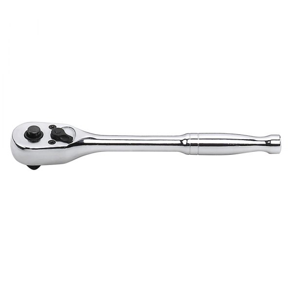 GearWrench® - 1/4" Drive 5" Length 45 Teeth Quick Release Head Flat Metal Grip Ratchet