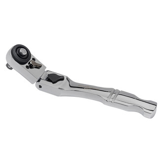 GearWrench® 81025 - 1/4" Drive 6" Length 72 Teeth Quick Release Head Flat Metal Grip Ratchet
