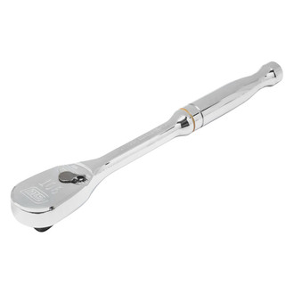 GearWrench® - 3/8" Drive 8" Length 90 Teeth Flat Metal Grip Ratchet