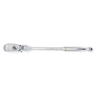 GearWrench® - 3/8" Drive 11" Length 90 Teeth Flexible Head Flat Metal Grip Ratchet