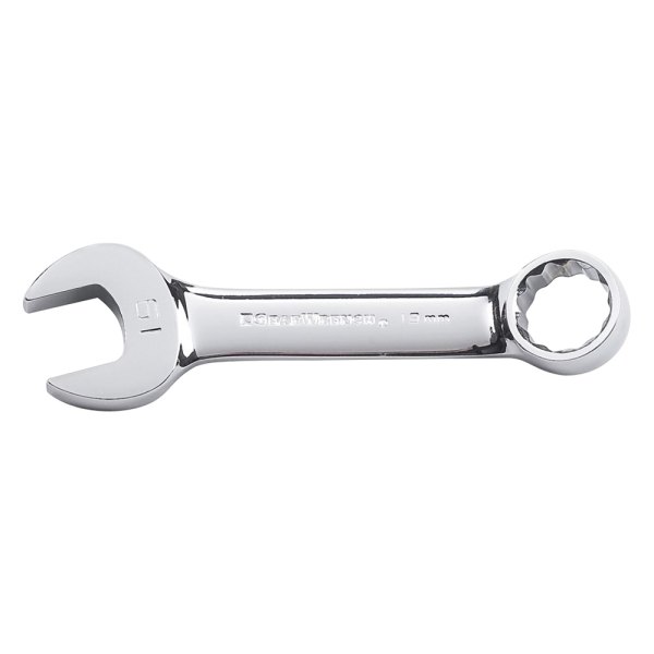 GearWrench® - 19 mm 12-Point Angled Head Stubby Combination Wrench