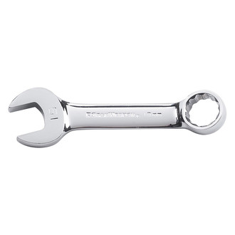 GearWrench® - 19 mm 12-Point Angled Head Stubby Combination Wrench