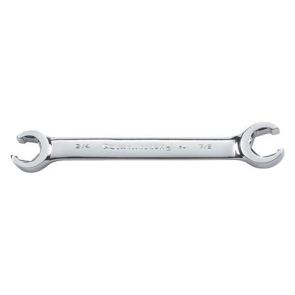 GearWrench® - 1/2" x 9/16" 6-Point Chrome Straight Double End Flare Nut Wrench