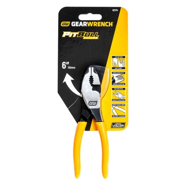 GearWrench® - Pitbull™ Dipped Handle Round Nose Slip Joint