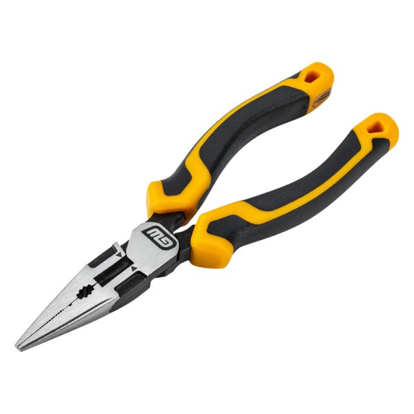 GearWrench® - Pitbull™ 6-1/2" XLT Joint Straight Jaws Multi-Material Handle Cutting Combination Needle Nose Pliers