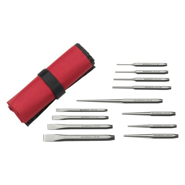 GearWrench® - 12-piece Punch and Chisel Mixed Set
