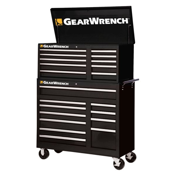 GearWrench® - TEP™ Black Rolling Tool Cabinet Combo (42" W x 19" D x 38" H)