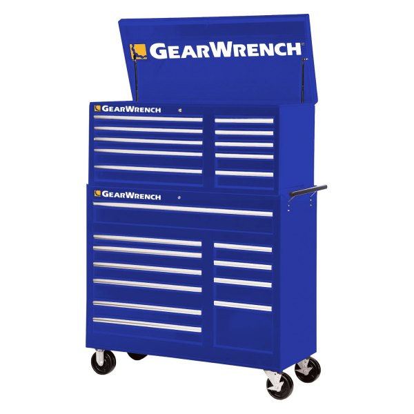 GearWrench® - TEP™ Blue Rolling Tool Cabinet Combo (42" W x 19" D x 38" H)
