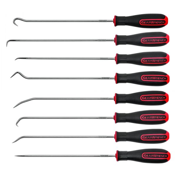 GearWrench® 84010 - 8-piece 9 Long Hook and Pick Set 