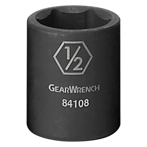 GearWrench® - 1/4" Drive SAE 6-Point 1/4" Drive 1/2" 6-Point Standard Impact Socket