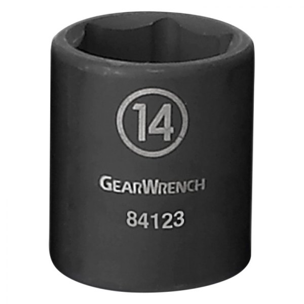 GearWrench® - 1/4" Drive Metric 6-Point Impact Socket