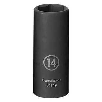 GearWrench® - 1/4" Drive Metric 6-Point Deep Impact Socket