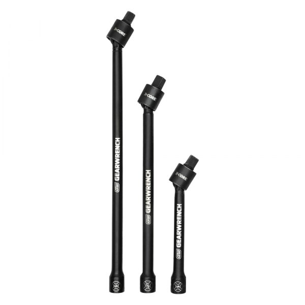 GearWrench® - X-Core™ (3 Pieces) 3/8" Drive Impact U-Joint Extension Set
