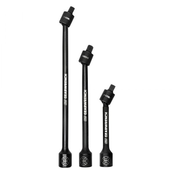 GearWrench® - X-Core™ (3 Pieces) 1/2" Drive Impact U-Joint Extension Set