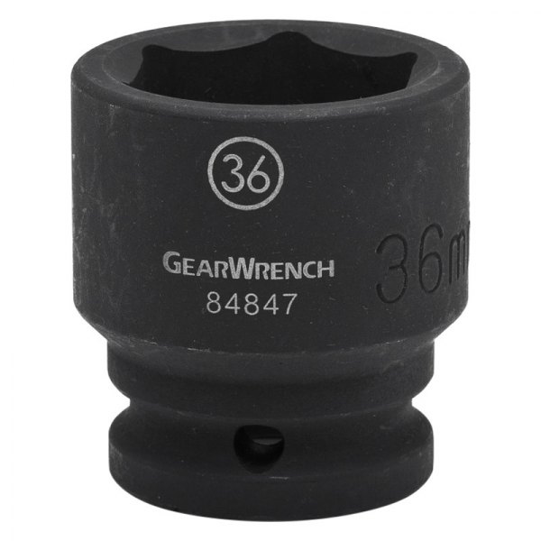 GearWrench® - 3/4" Drive Metric 6-Point Impact Socket