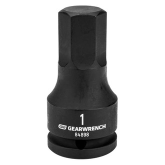 GearWrench® 84898 - 3/4" Drive 1" Hex Impact Bit Socket