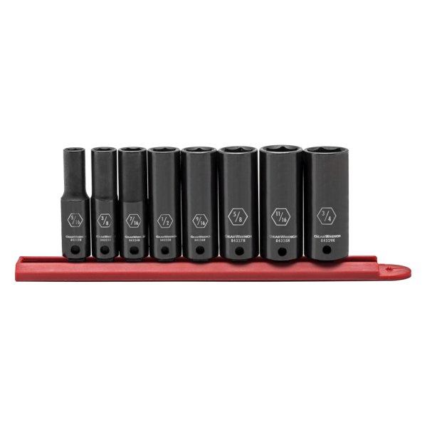 GearWrench® - (8 Pieces) 3/8" Drive SAE 6-Point Impact Socket Set
