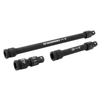 GearWrench® - 1/2" Drive Friction Ball Locking Impact Extension Set (3 Pieces)