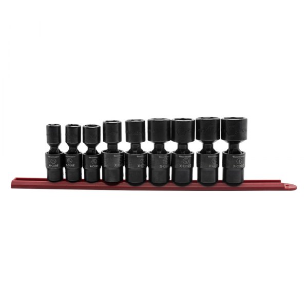 GearWrench® - X-Core™ (9 Pieces) 1/2" Drive SAE 6-Point Impact U-Joint Set