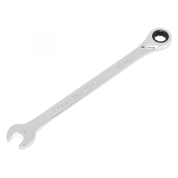 GearWrench® - 12 mm 12-Point Straight Head 72-Teeth Ratcheting Long Pattern Combination Wrench