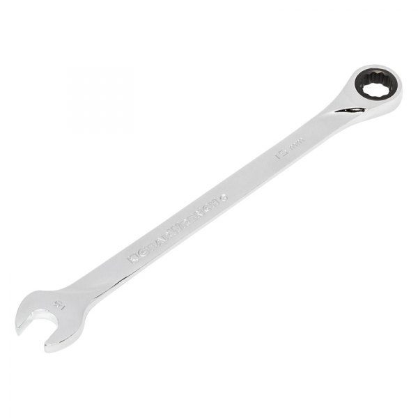 GearWrench® - 15 mm 12-Point Straight Head 72-Teeth Ratcheting Long Pattern Combination Wrench