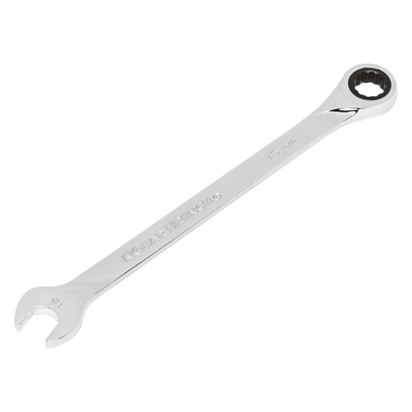GearWrench® - 16 mm 12-Point Straight Head 72-Teeth Ratcheting Long Pattern Combination Wrench