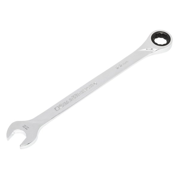GearWrench® - 22 mm 12-Point Straight Head 72-Teeth Ratcheting Long Pattern Combination Wrench