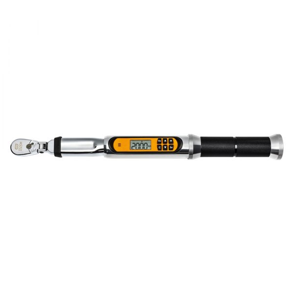 GearWrench® - 120XP™ 1/4" Drive SAE/Metric 2 to 20 ft-lb Flexible Head Digital Torque Wrench