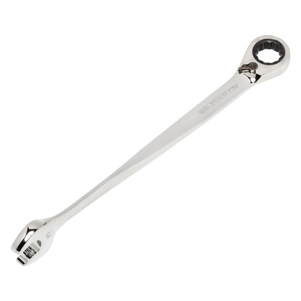 GearWrench® - X-Beam™ 19 mm 12-Point Straight Head Reversible 72-Teeth Ratcheting Lateral Drive Combination Wrench