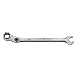 GearWrench® - Metric 12-Point Pivot Head 72-Teeth Ratcheting Combination Wrench