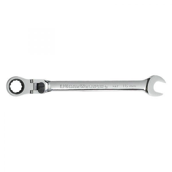 GearWrench® - 16 mm 12-Point Locking Flexible Head 72-Teeth Ratcheting Combination Wrench