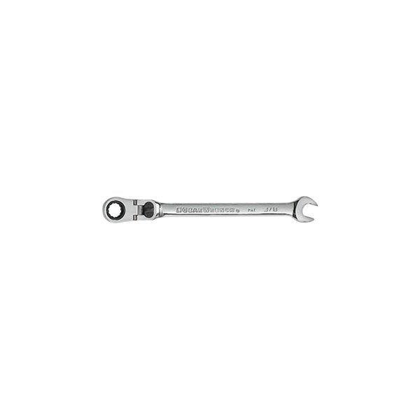 GearWrench® - 3/8" 12-Point Locking Flexible Head 72-Teeth Ratcheting Combination Wrench